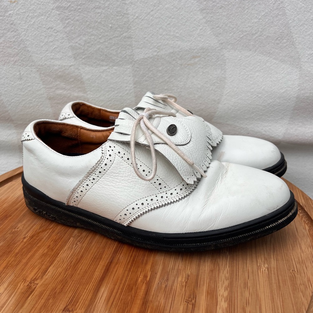 Vintage Callaway Broadmoor Nordstrom Lace Up White Golf Shoes
